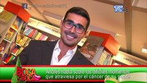 Andrés habla sobre los difíciles momentos que atraviesa por el cáncer de su padre