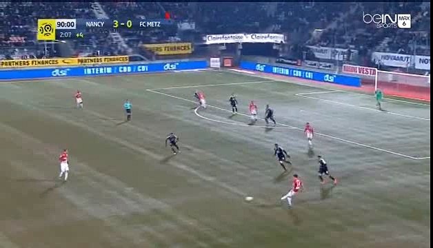 Youssef Ait Bennasser Goal HD - Nancy 4 - 0	Metz 30.11.2016
