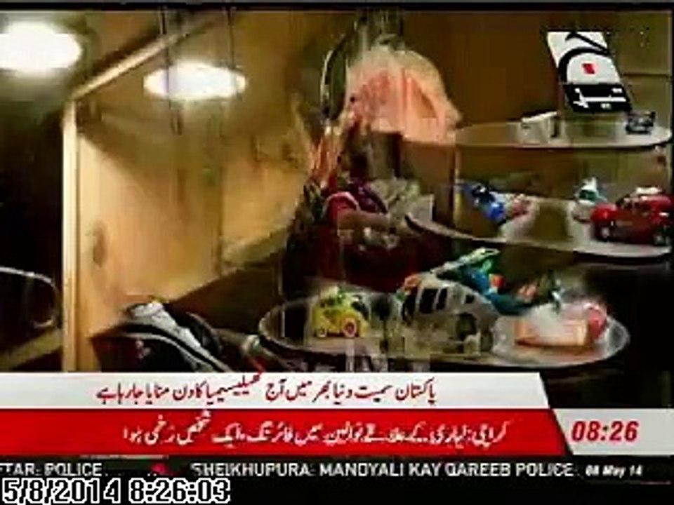 Media Visit Muhammadi Thalassemia Center in connection of World Thalassemia Day