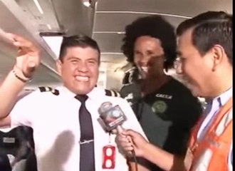 Reportagem completa dentro do avião da Chapecoense