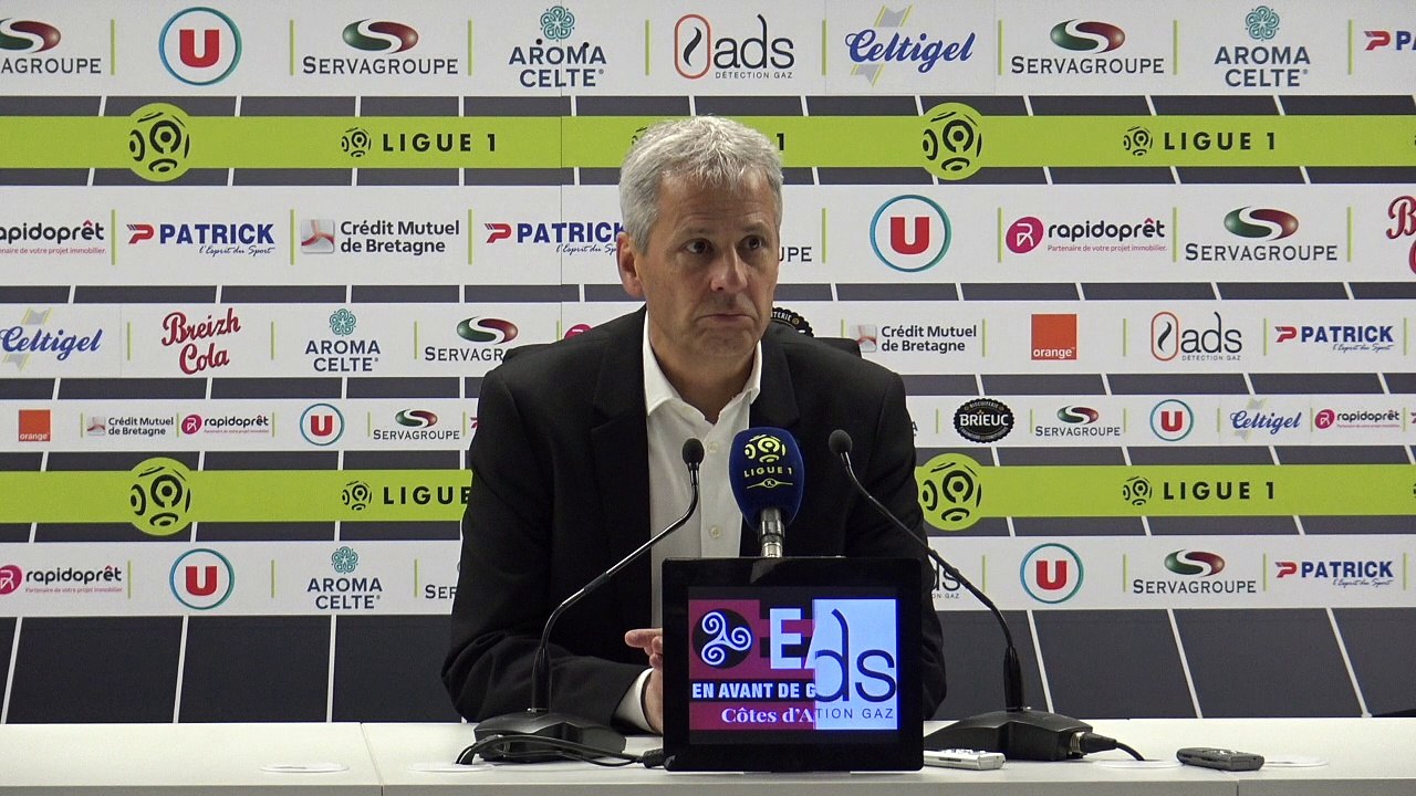 La réaction de Lucien Favre après EAG-Nice (0-1)