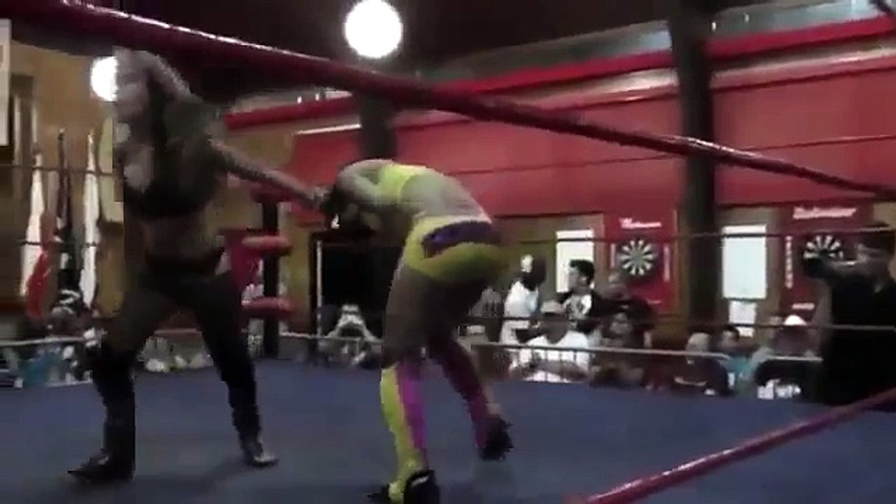 Women Wrestling - WWE Star Sasha Banks aka Mercedes KV vs Alexxis 33