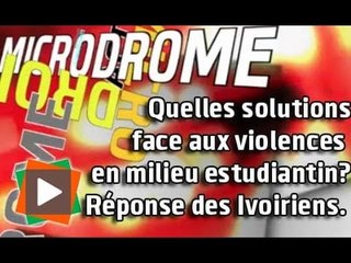 Abidjan : Après les violences sur les campus: les Ivoiriens prennent position