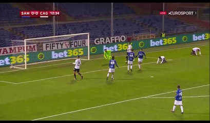 Ricardo Alvarez Goal HD - Sampdoria 1-0 Cagliari - 30.11.2016