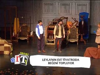 Livaneli'nin kitabı Leyla'nın evi tiyatro sahnesinde