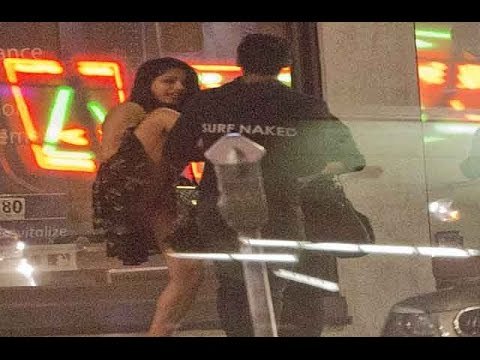 Freida Pinto POLE DANCES Outside LA strip club For 30th Birthday