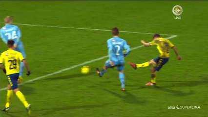 Christian Jakobsen Goal HD - Randers FC 0-1 Brondby - 30.11.2016