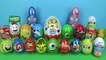 35 Surprise Eggs - Kinder Surprise Spongebob Mickey Mouse Disney Pixar Cars Eggs