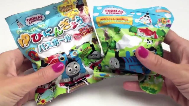 THOMAS & FRIENDS BATH BALLS きかんしゃトーマス　バスボール ×2 THOMAS & FRIENDS Bubble Bath Japanese Bath Bombs