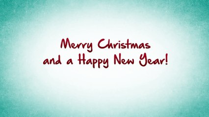 Whiteboard christmas new year holiday logo reveal greeting message