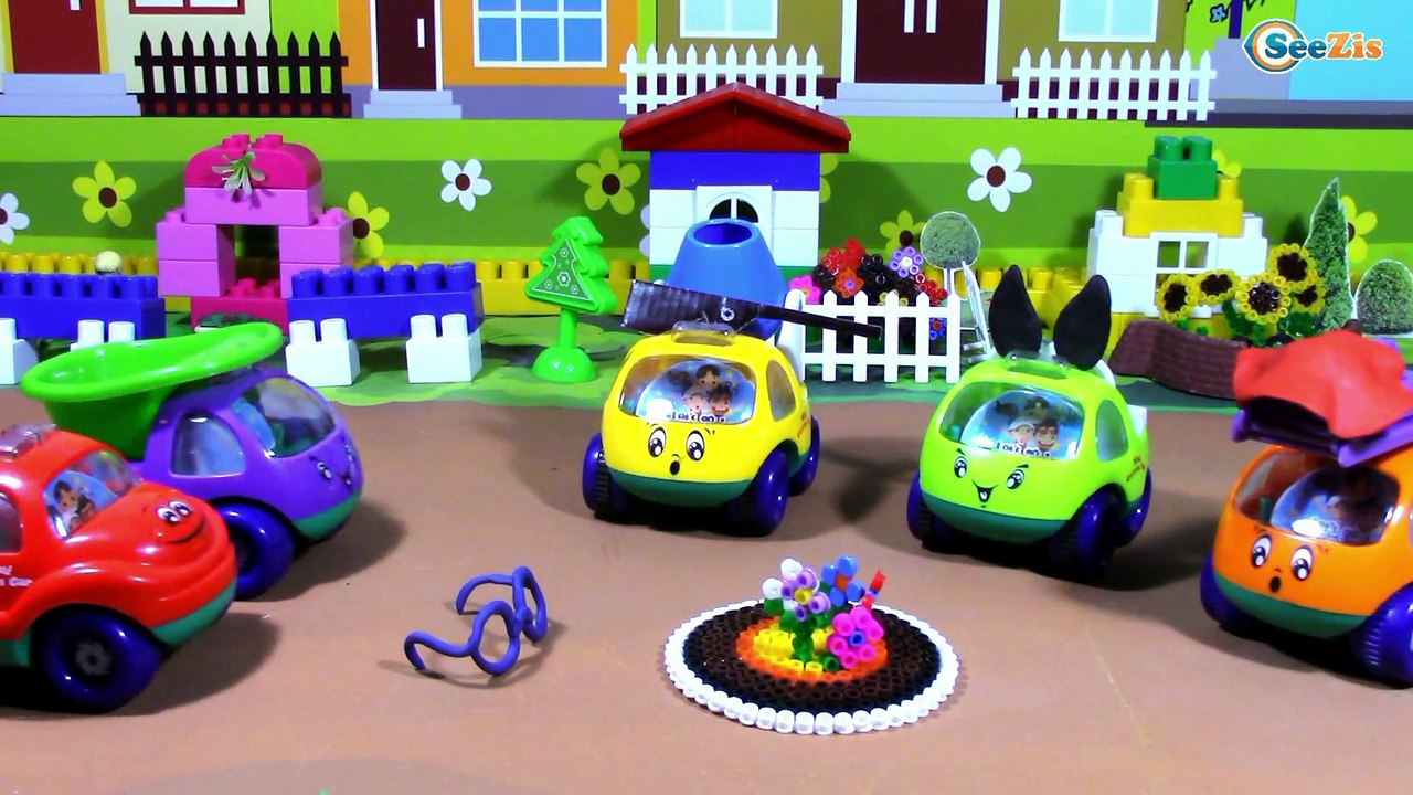 Развивающие мультфильмы Грузовик и Пожарная машинка ставят СПЕКТАКЛЬ Мультик про машинки. Серия 44