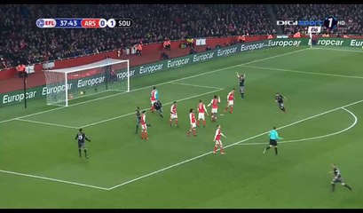 Ryan Bertrand Goal HD - Arsenal 0-2 Southampton - 30.11.2016