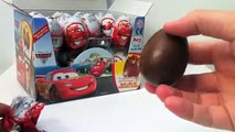 Fantastic Cars Disney Pixar Surprise Eggs Unboxing 24 eggs Pack kinder toys
