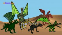 Dragon Cartoons Animation Singing Finger Family Nursery Rhymes for Preschool Childrens Song