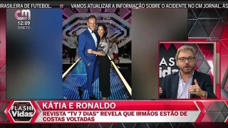 Cristiano Ronaldo e Kátia Aveiro revoltados com Cláudio Coelho