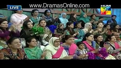 Noor Dancing in the Starting of a Morning Show