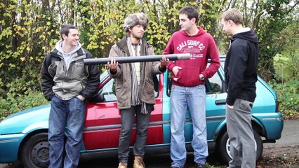 Firework Rocket Launcher - The Slow Mo Guys