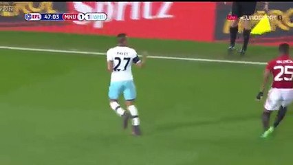 Anthony Martial GOAL HD - Manchester United 2-1 West Ham 30.11.2016 HD