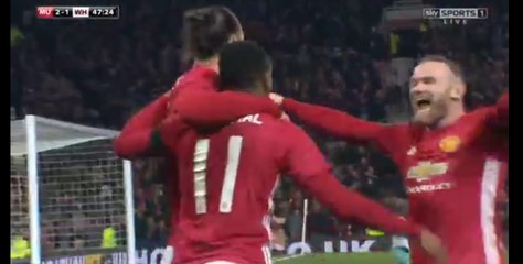 A.Martial 2nd Goal HD - Manchester United 3-1 West Ham United 30.11.2016 HD