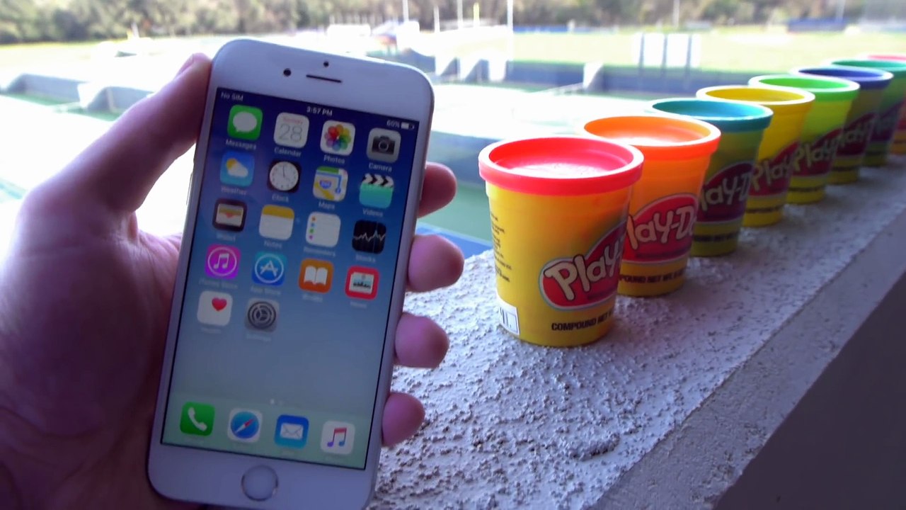 Can Play Doh Protect an iPhone 6S from 100FT Drop Test