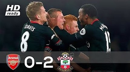 All Goals & highlights - Arsenal 0-2 Southampton 30.11.2016ᴴᴰ