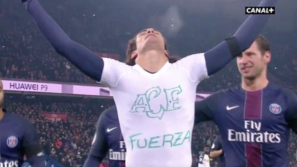 Penalty Edinson Cavani - PSG VS Angers (2-0)