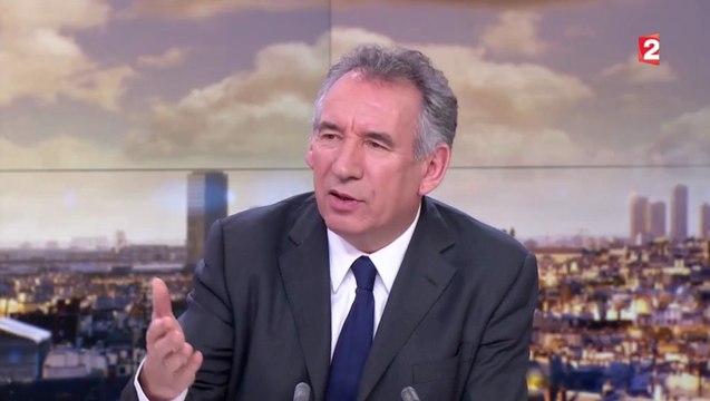 François Bayrou, invité du 20H sur France2 - 301106