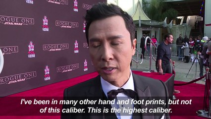 Honk Kong actor Donnie Yen honored in Hollywood