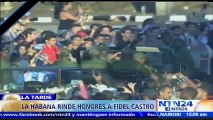 'Caravana de la Victoria' que traslada cenizas de Fidel Castro congrega a miles de cubanos en La Habana