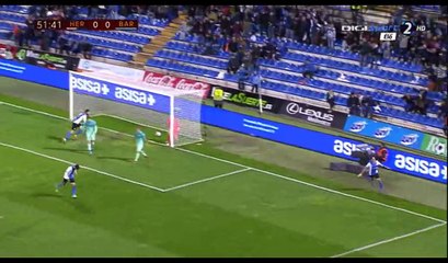 David Mainz Goal HD - Hercules 1-0 Barcelona - 30.11.2016