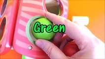 Learn colors shapes baby toys hammer ball jumping pop up toy shape sorting