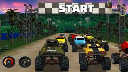 Kartun Game Permainan MOBIL BALAP TRUCK MONSTER | Kartun Anak Laki Laki @Daffa PlayGAMES