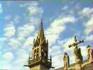 Le clocher de la chapelle de Sainte Anne La Palud