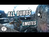 All Duros in-game emotes || Todos los gestos del Duros || Star Wars Battlefront
