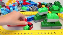 Tayo The Little Bus Learn Colors Thomas and Friends Mega Bloks Train Toy Surprise