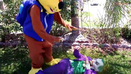 BAD BABY Princess Rapunzel & Spiderman! w/ Minnie & PAW PATROL Chase Funny Superhero :)