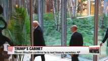 Trump to announce more cabinet picks, Mnuchin confirms pick