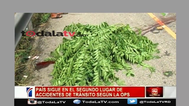 RD segundo lugar en el mundo con más accidentes de tránsito - Noticias SIN - Video