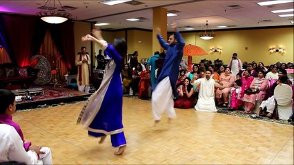 Fahad, Muna, Saad, Asma khan mehndi dance 06.13.14