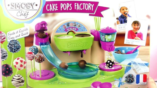 Cake Pops selber machen mit der Cake Pop Factory von Smoby | Kochen und Backen für Kids | Unboxing