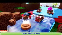 Tractor Transportation with Spiderman! Cars Cartoon Action For Kids with Nursery Rhymes Songs