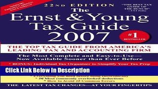 Download The Ernst   Young Tax Guide 2007 Audiobook Full Book