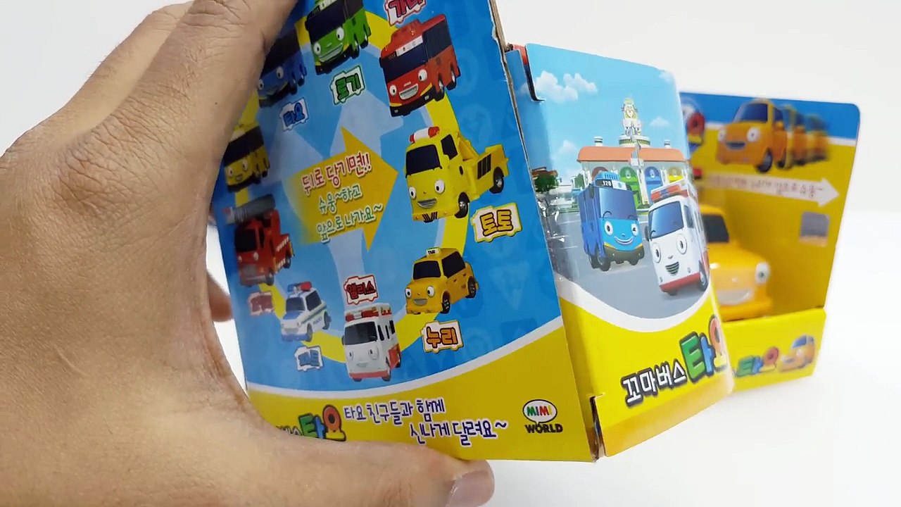 Tayo The Little Bus and Friends Tayo The Transporter Toy Demo Tayo Rogi Sito Gani Lani and Bong Bong