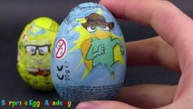 Surprise Eggs Opening - SpongeBob SquarePants, Planes: Fire & Rescue, Phineas and Ferb