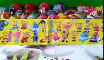 Surprise Eggs Diisney Collector 70 Surprise Easter Eggs Kinder CARS - Flappy Bird - Star Wars