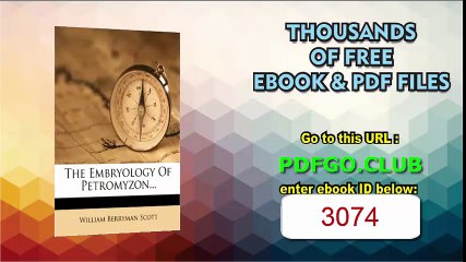 The Embryology Of Petromyzon... Paperback – March 2, 2012