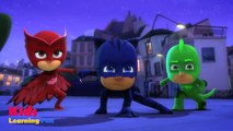 PJ Masks Catboy And Owlette, Gekko Coloring Pages Learn Colors Learning Videos