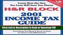 Read H R Block 2001 Income Tax Guide: Preparing Americas Taxes For Over 40 Years (H   R Block