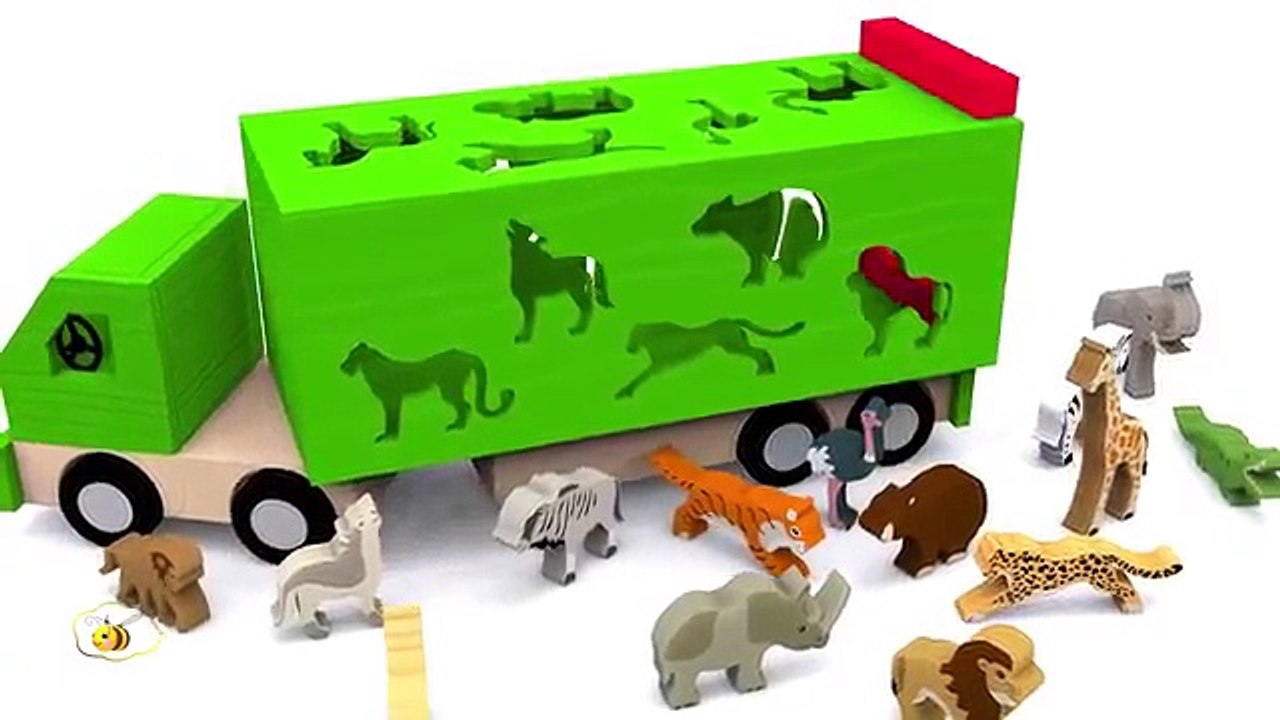 Мультики про машинки. Учим диких животных. Разв...