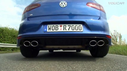 ► 2014 VW Golf R - Driving on road & racetrack